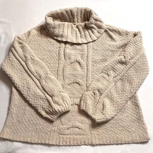 Seven 7 Women’s Chunky Bishop Sleeve Sweater